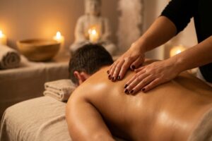 Massage naturiste et tantrique près de Genève, à Annecy