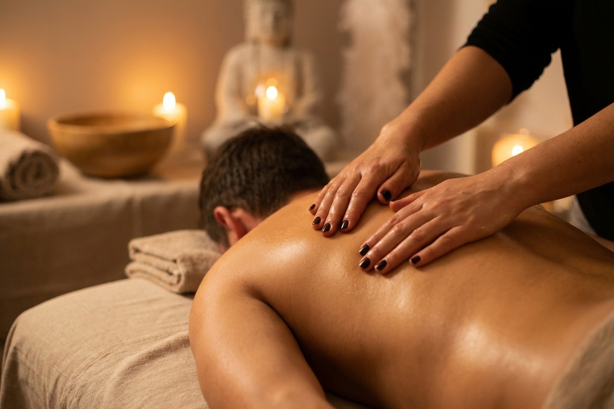 Massage naturiste et tantrique près de Genève, à Annecy